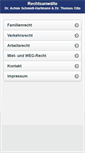 Mobile Screenshot of mg-recht.de